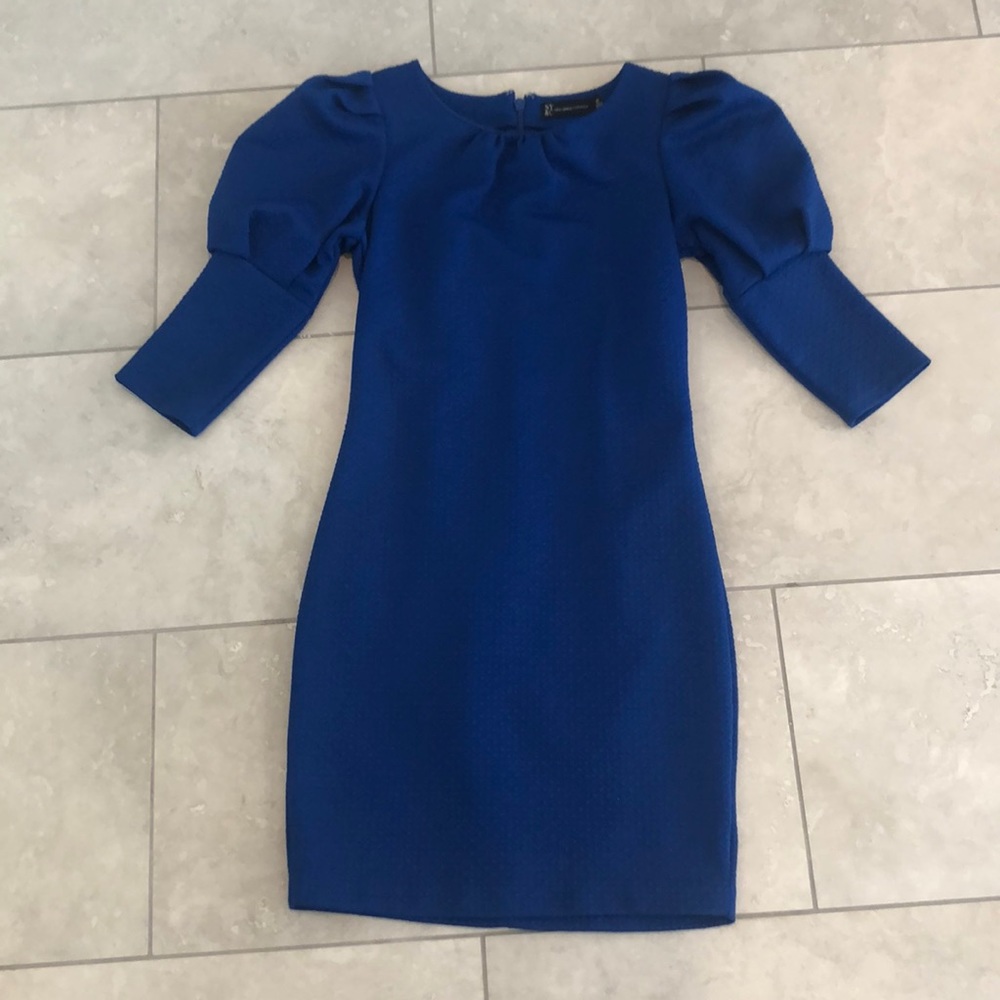 Royal blue New York and Company dress